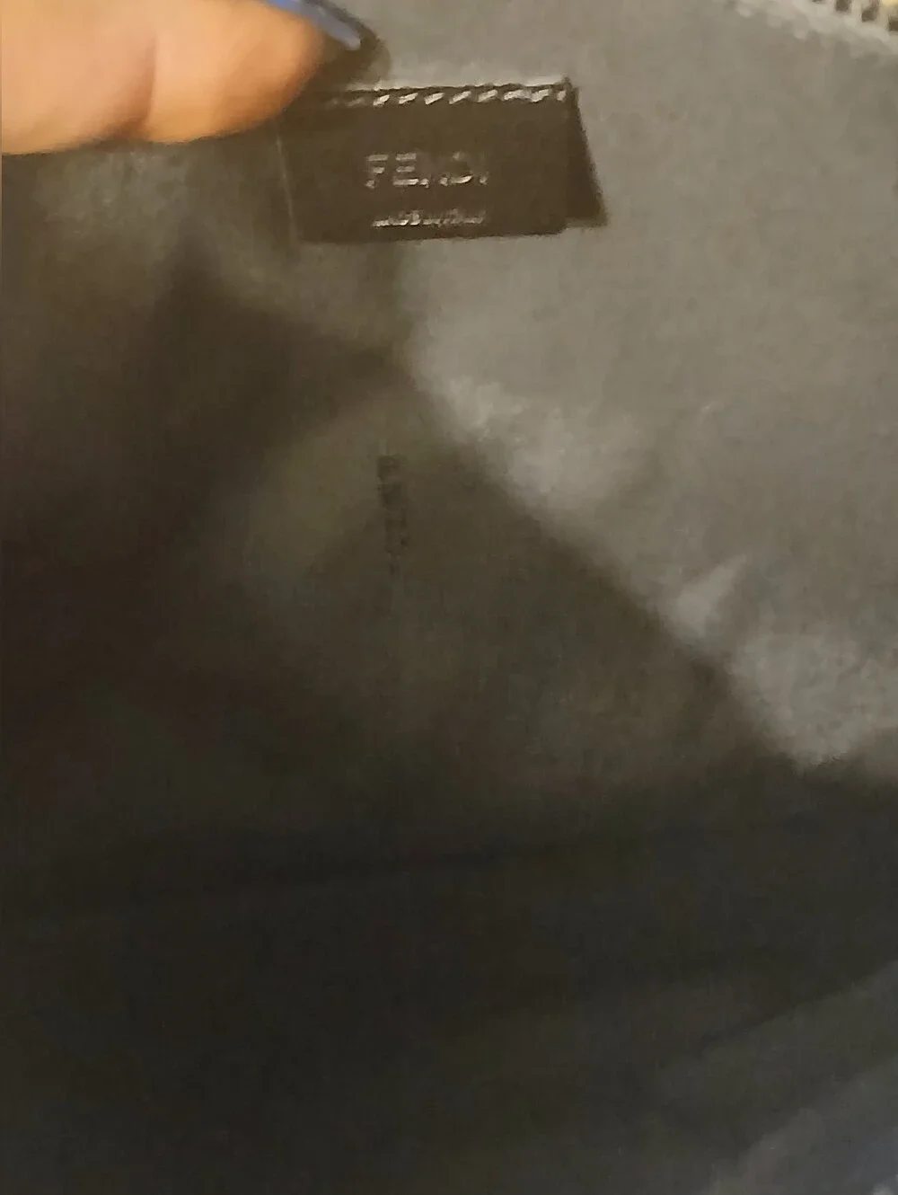 Fendi LIKE NEW "Monsters" Clutch W/Coa - Picture 5 of 5